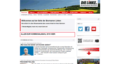 Desktop Screenshot of die-linke-stormarn.de